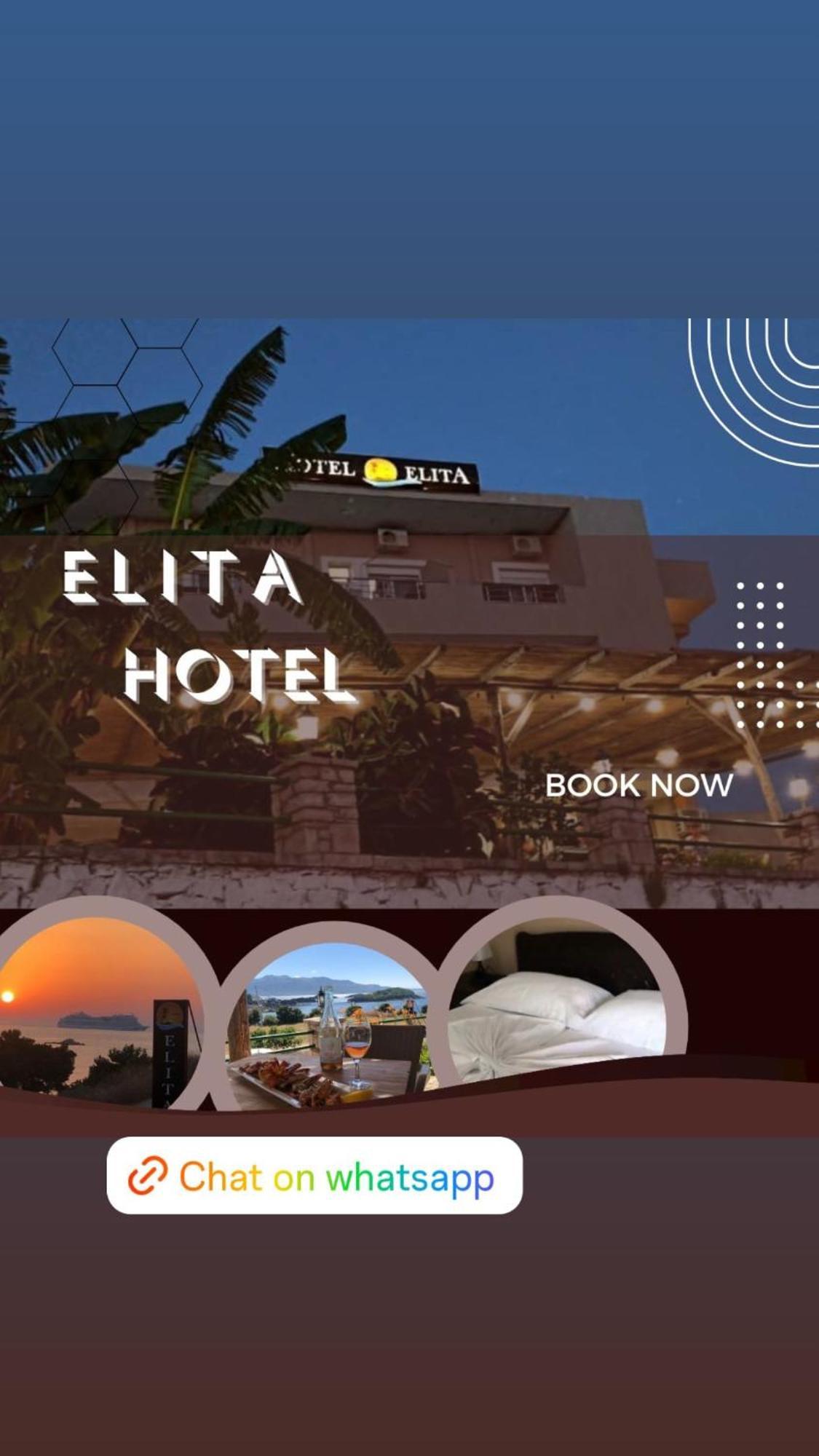 Hotel Elita Ksamil Eksteriør bilde
